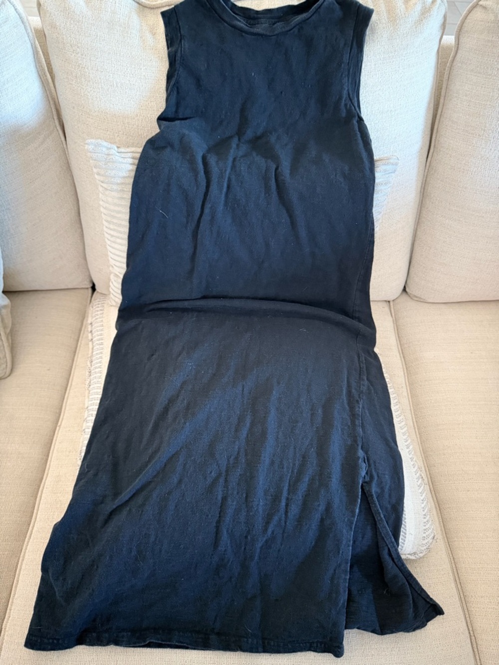 Universal Thread | Black Sleeveless Midi Dress